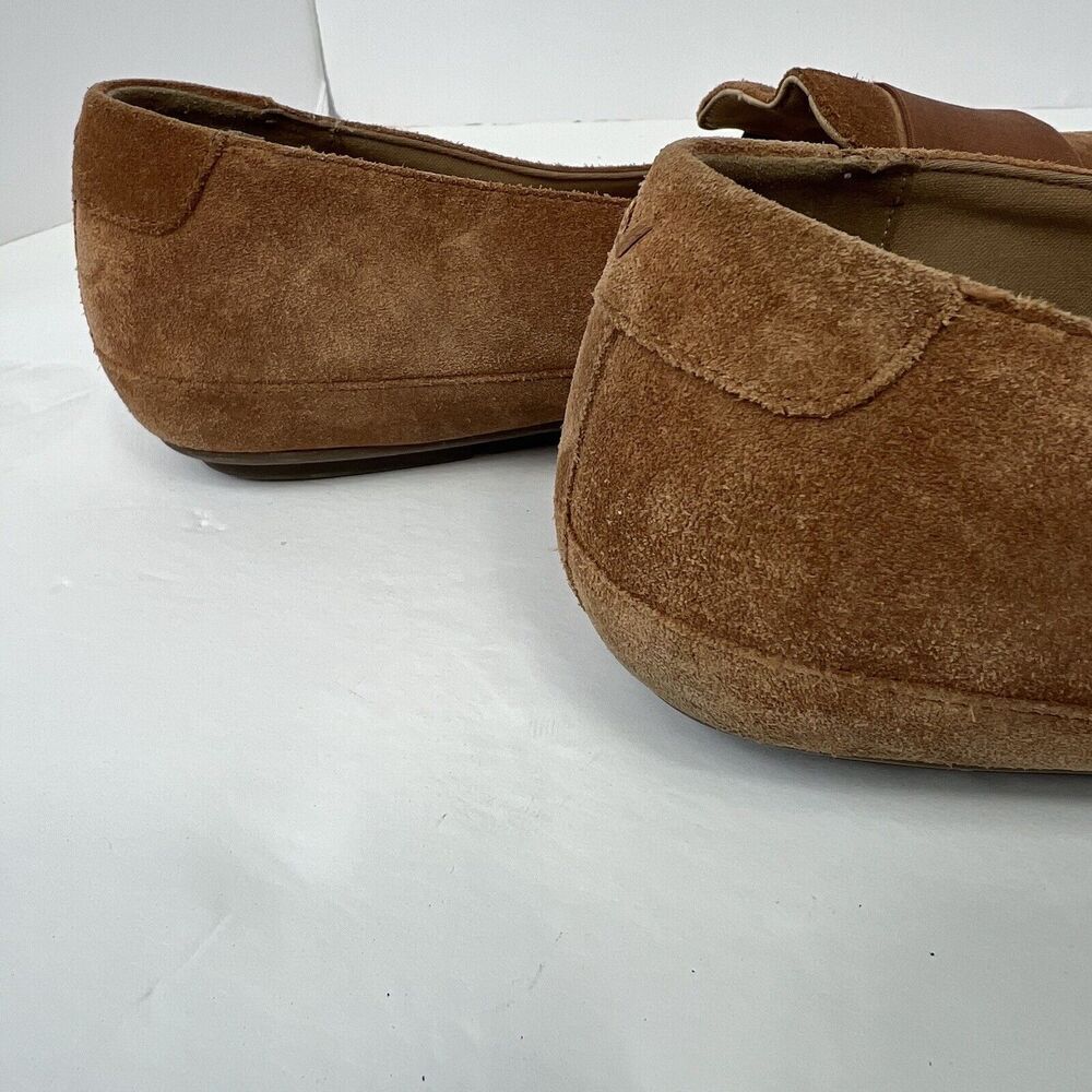 Vionic Chill Bridget Brown Suede Loafers Size 11 Slip-On Flats Comfort - Picture 6 of 11